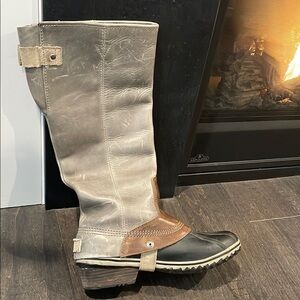 Sorel Two-Tone Leather duck  Boots